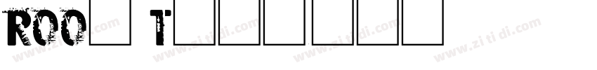 Room Thin字体转换